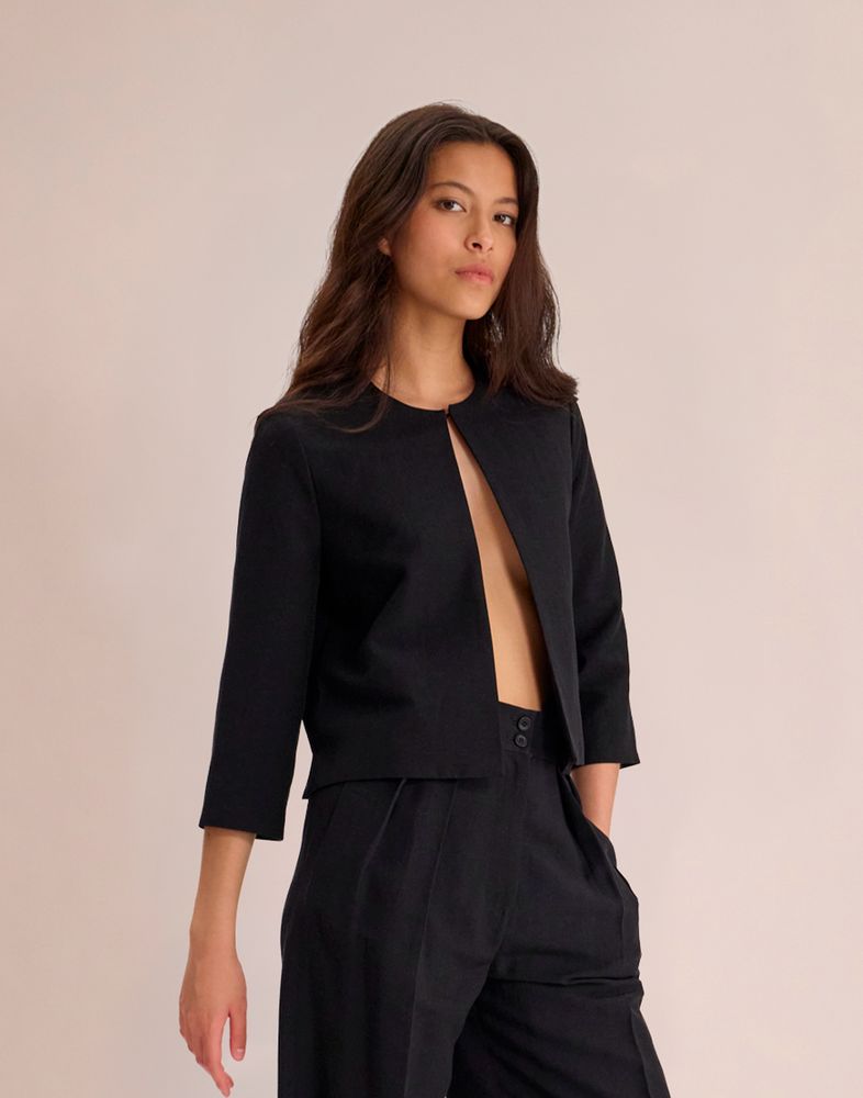 Veste Magoo en rayonne et lin 340 €