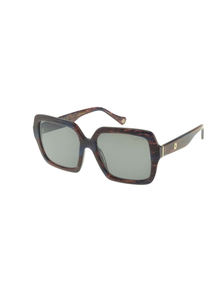 Ines De La Fressange Lunettes De Soleil Josephine Rouge In Brown