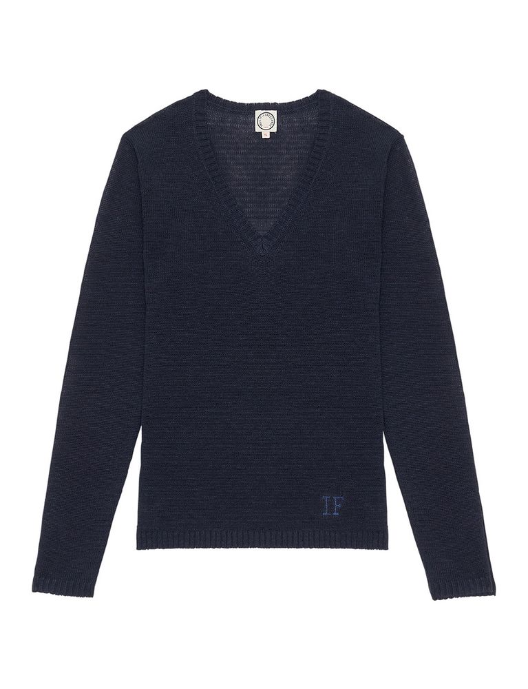 Ines De La Fressange Pull Morgane En Lin