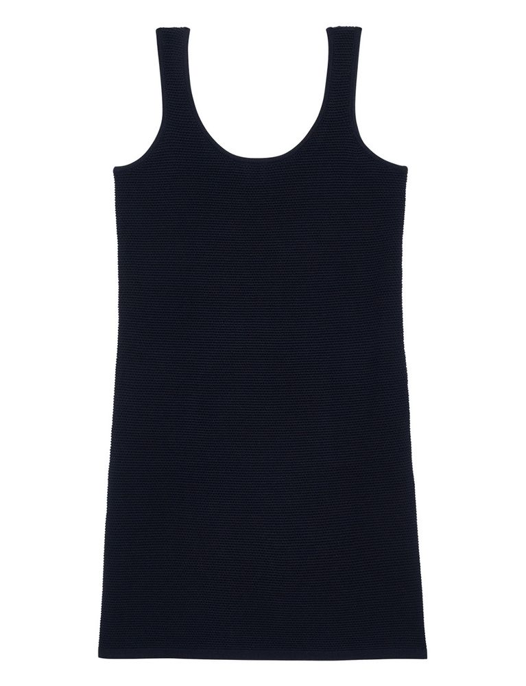 Ines De La Fressange Robe En Maille Martha Navy