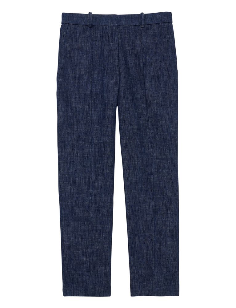 Ines De La Fressange Pantalon Audrey Style Denim