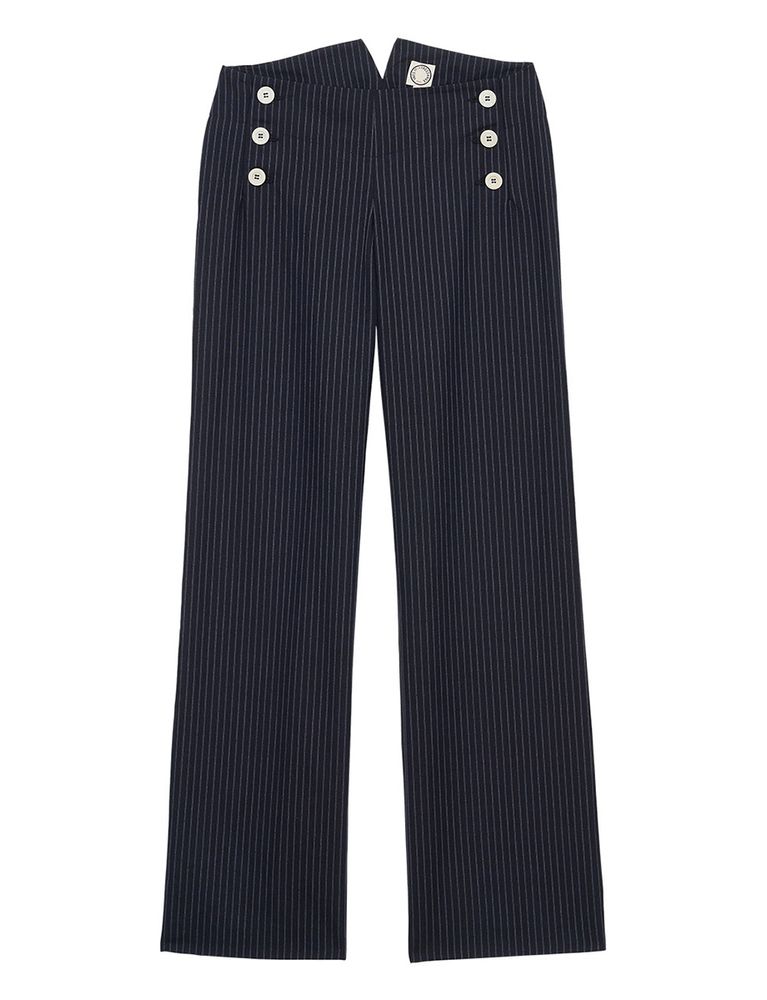 Ines De La Fressange Pantalon Gabriel Navy