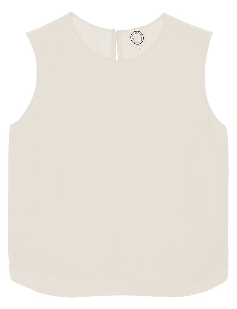 Ines De La Fressange Top Albert In White