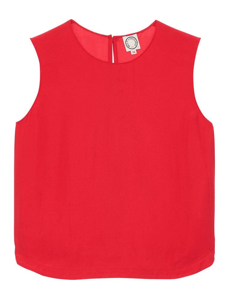 Ines De La Fressange Top Albert In Red