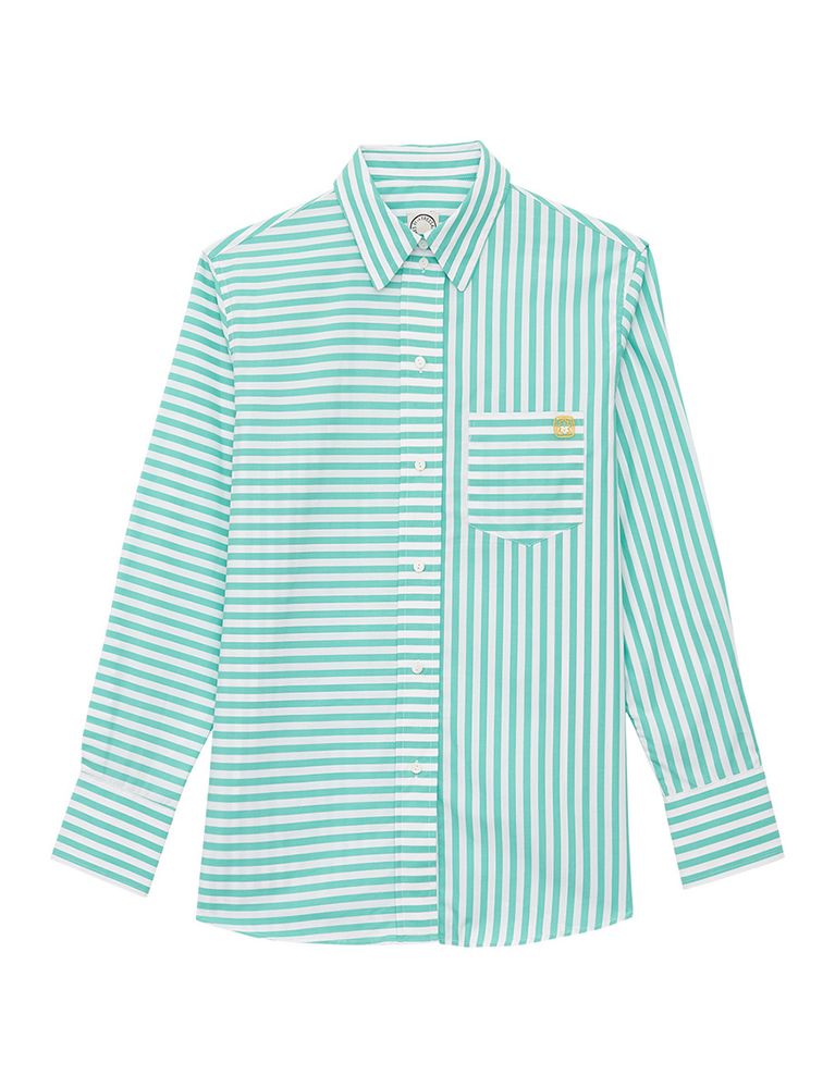 Ines De La Fressange Chemise Maureen Turquoise