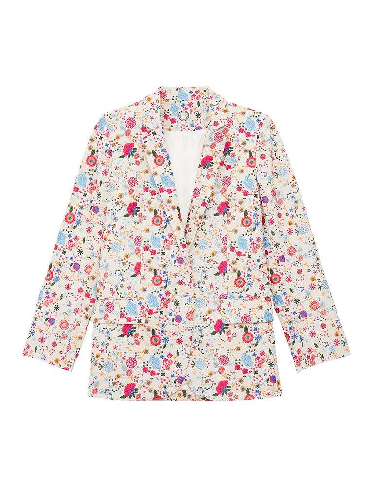 Ines De La Fressange Veste Bruna Brodée