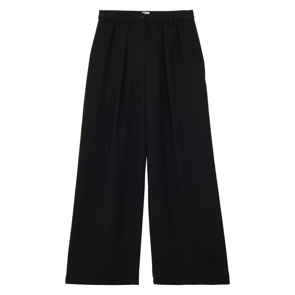 Ines De La Fressange Pantalon Luciano Noir In Black