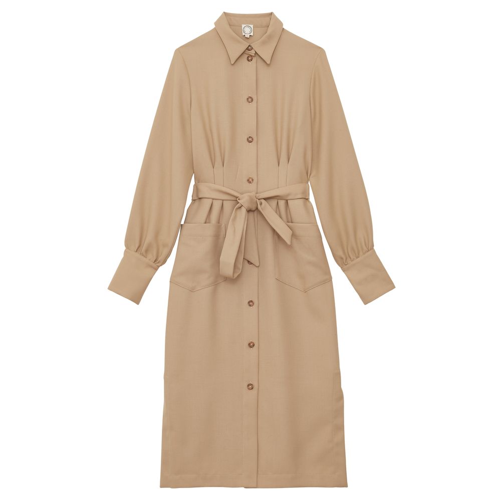 Ines De La Fressange Robe Rosabella Beige In Neutral
