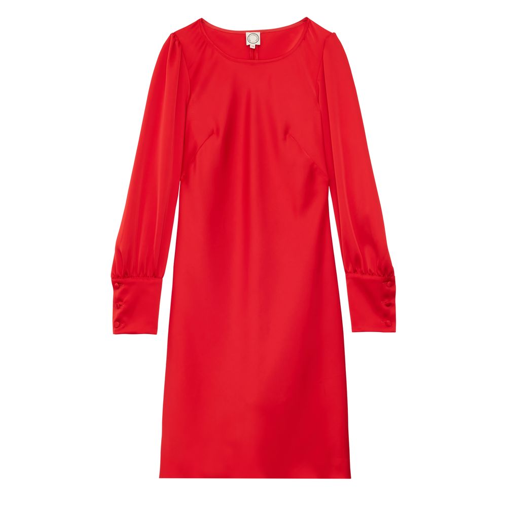 Ines De La Fressange Robe Amael Rouge