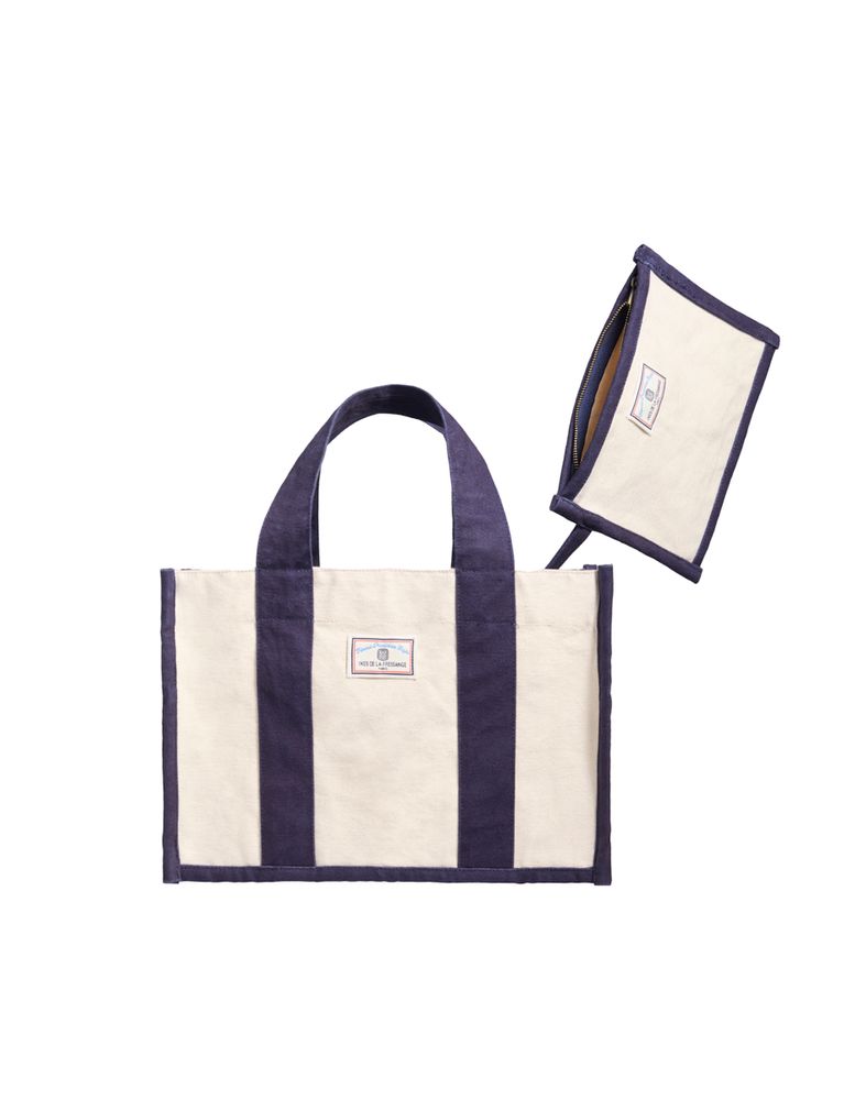 Sac cabas Alicia marine taille S 160$