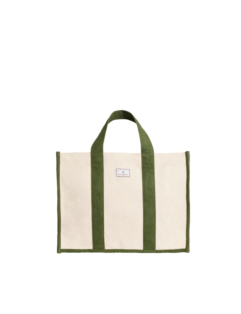 Ines De La Fressange Sac Cabas Alicia Kaki Taille M