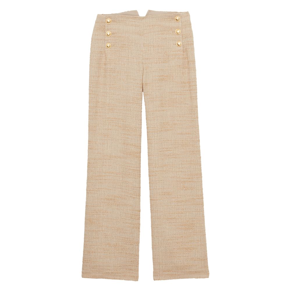 Ines De La Fressange Pantalon À Pont Gabriel Sable In Neutral