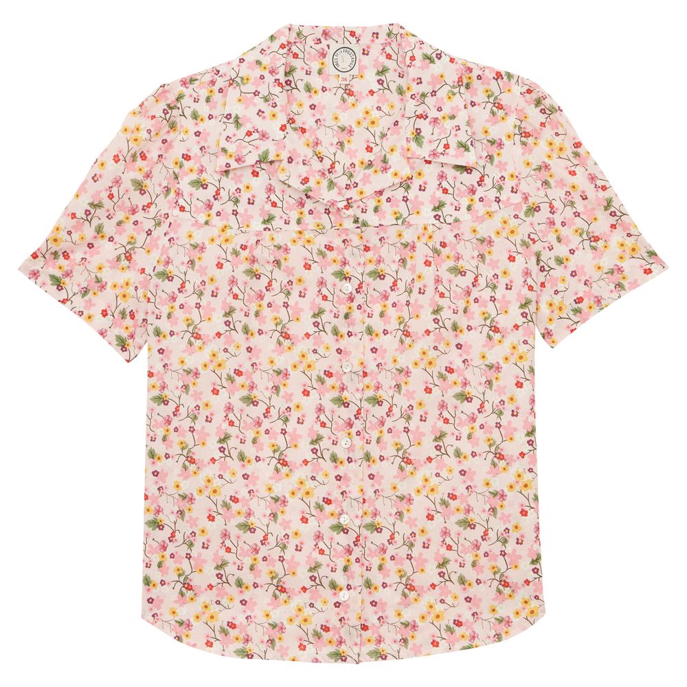 Ines De La Fressange Chemise Constance En Coton À Fleurs