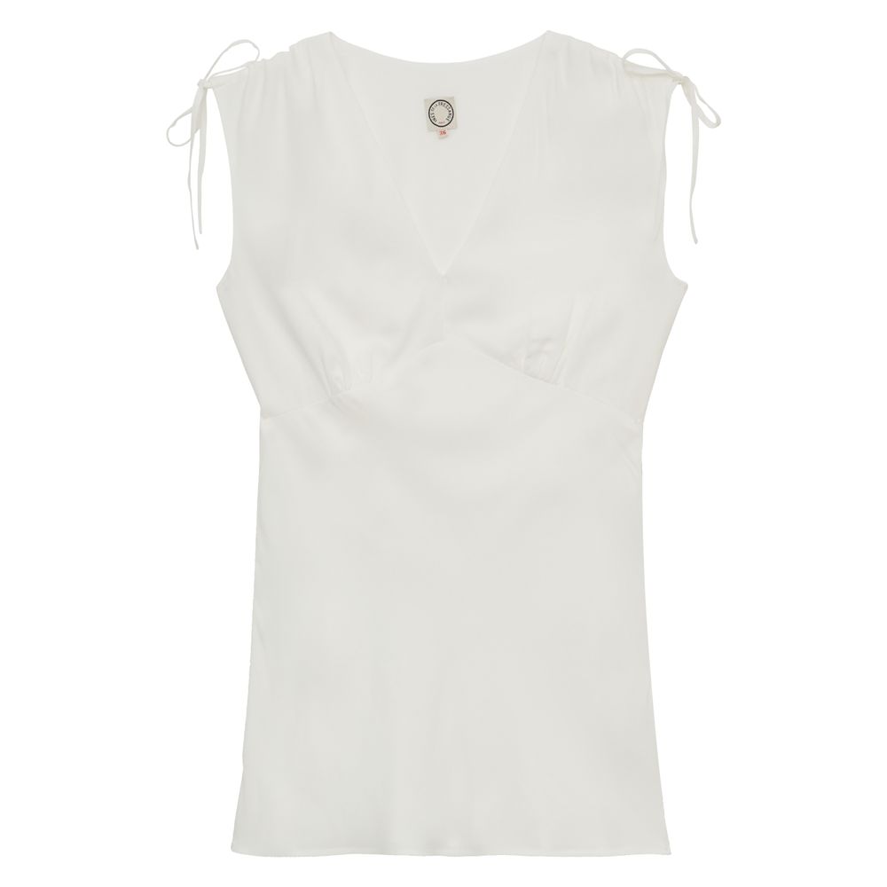 Ines De La Fressange Top Tango Écru In White