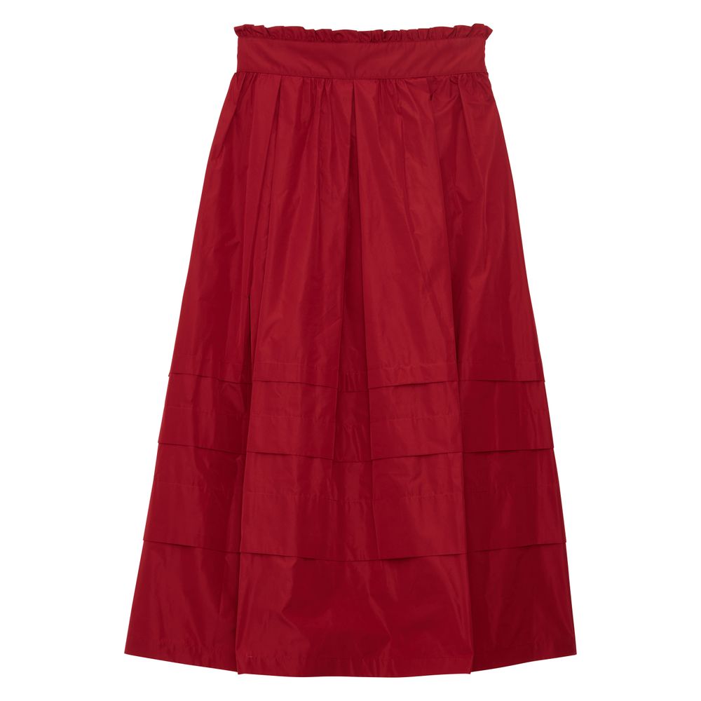 Ines De La Fressange Jupe Héloïse Rose In Red
