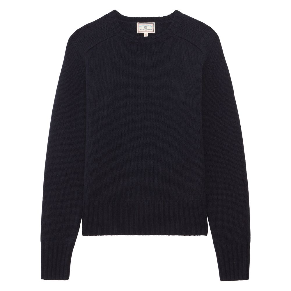 Ines De La Fressange Pull Arthur En Laine In Blue