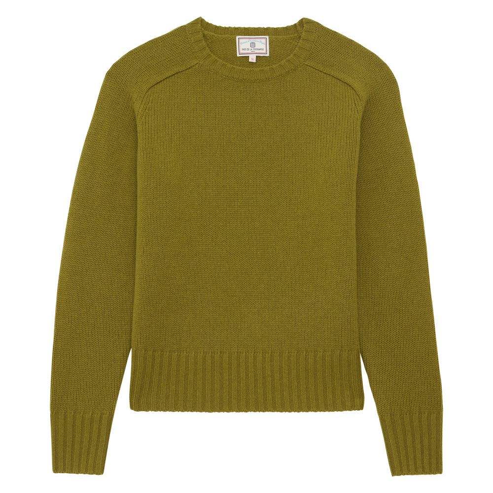 Ines De La Fressange Pull Arthur En Laine In Green