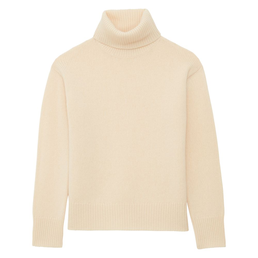 Ines De La Fressange Pull Aiden En Laine In Sand