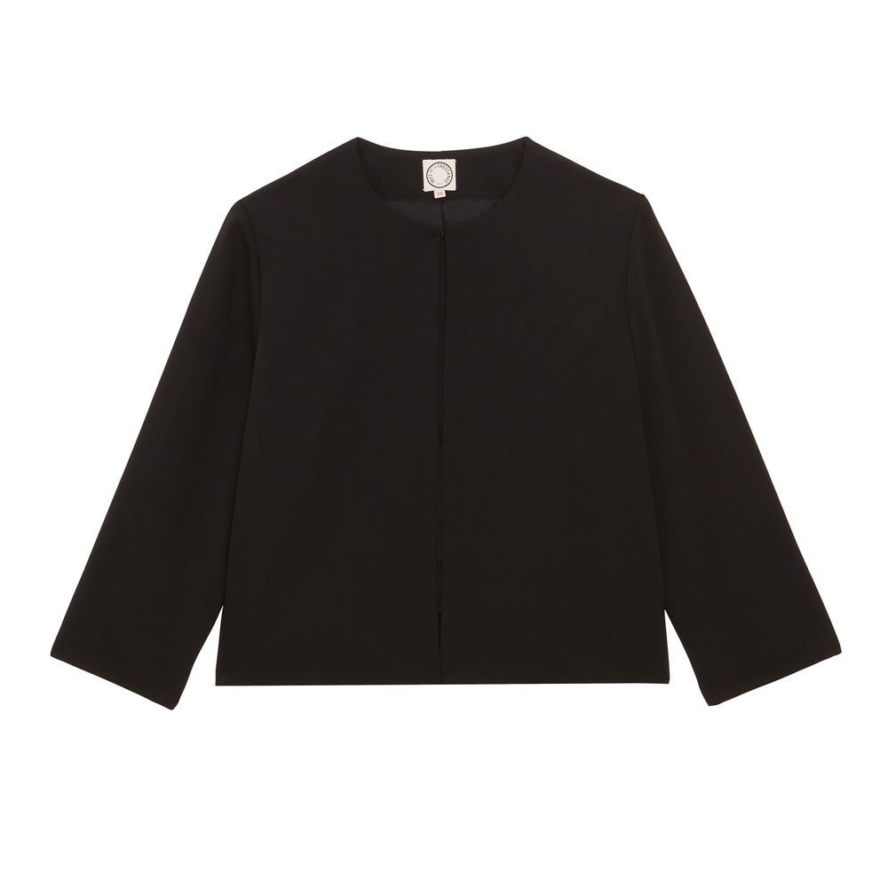 Ines De La Fressange Veste Droite Magoo In Black