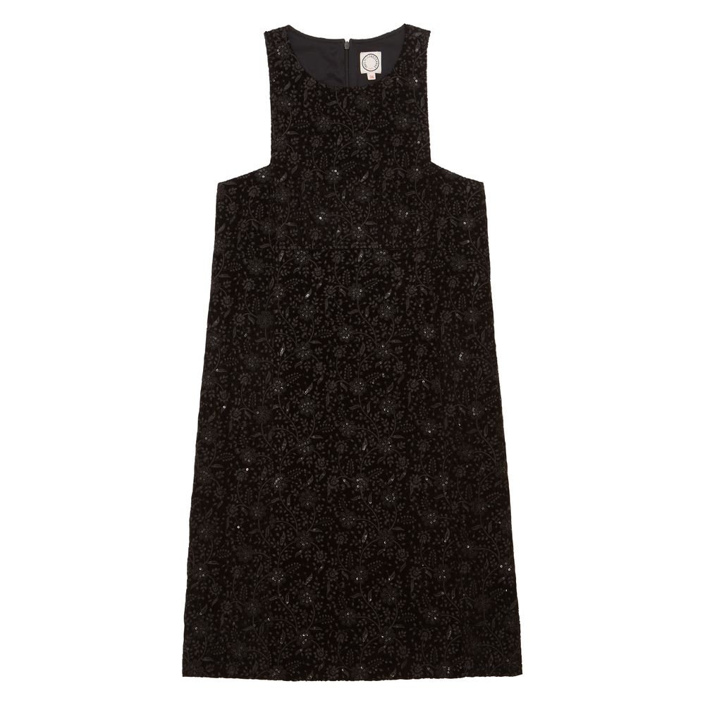 Ines De La Fressange Robe Polly Brodé In Black