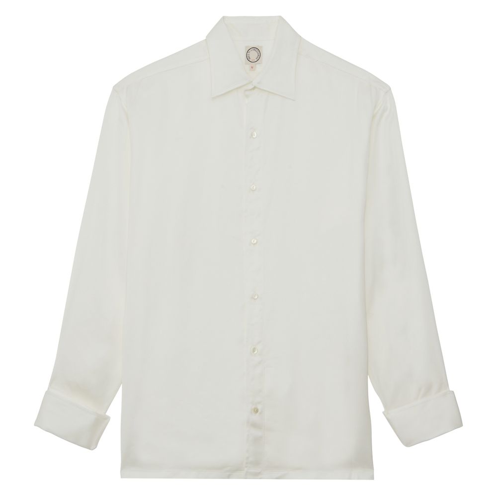 Ines De La Fressange Chemise Nova En Viscose Recyclée In White