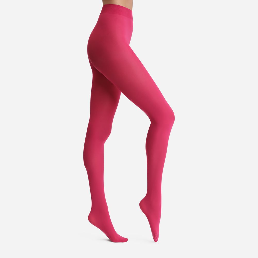 Ines De La Fressange Collant Opaque Dim X  In Pink