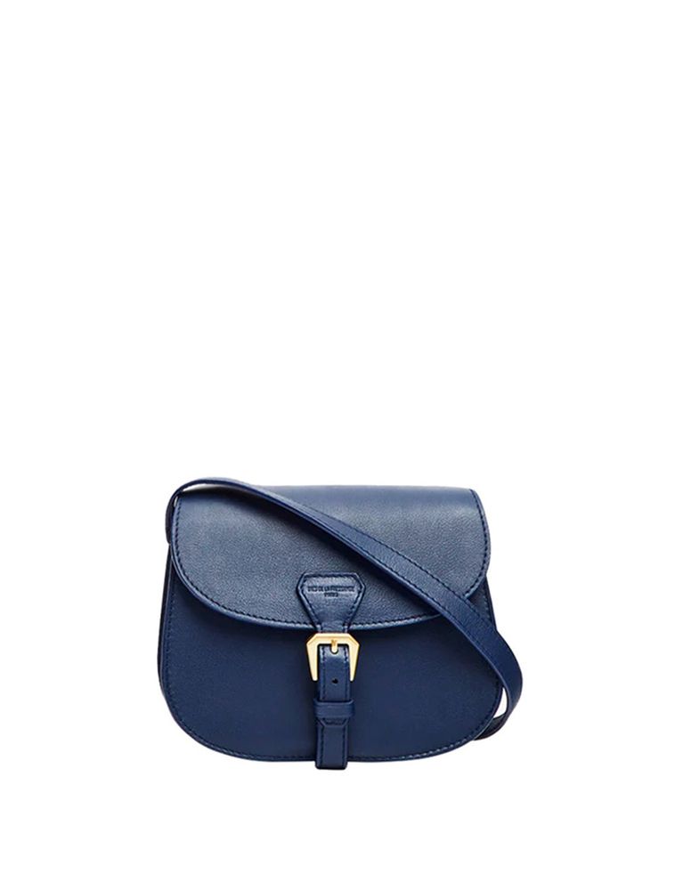 Ines De La Fressange Sac À Main Baby Flâneur Navy