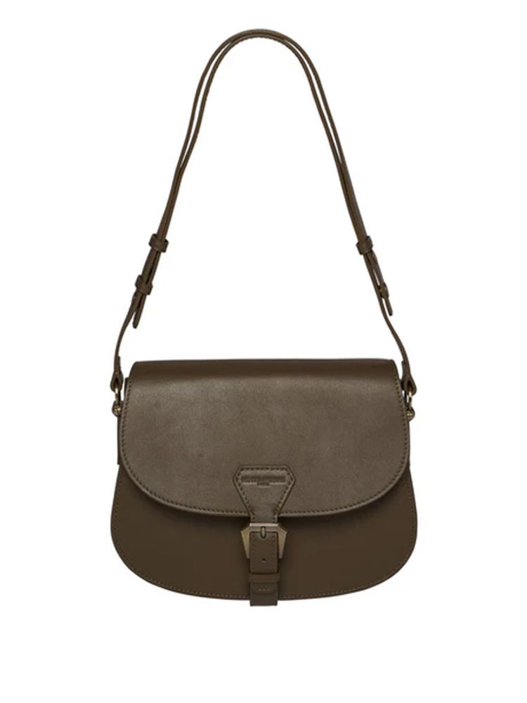 Ines De La Fressange Sac À Main Flâneur Marron-taupe