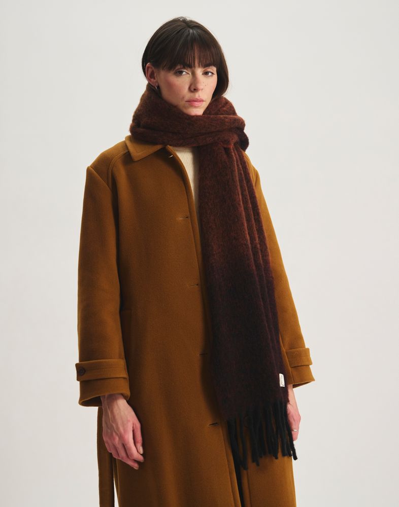 charpe Clo en maille franges 60 €