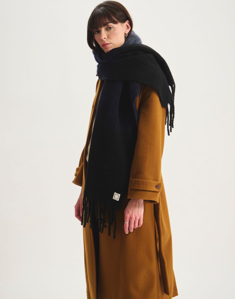 charpe Clo en maille franges 60 €
