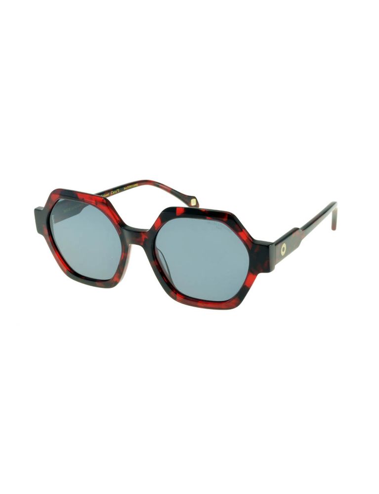 Ines De La Fressange Lunettes De Soleil Marion Rouges Écailles