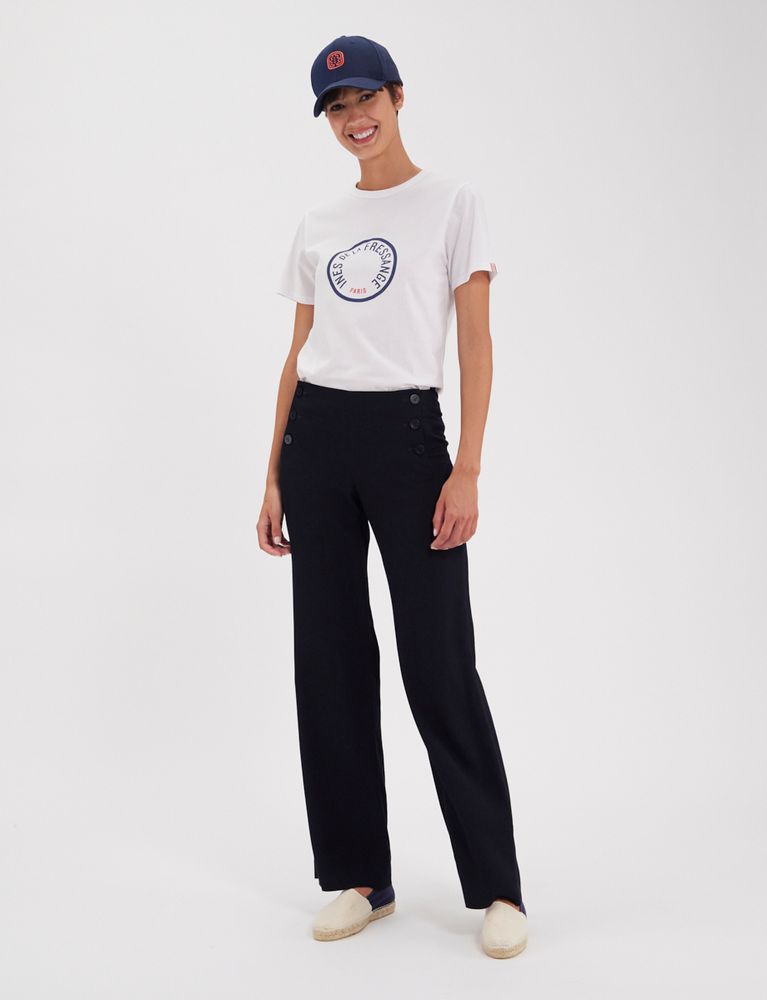 Ines De La Fressange Pantalon Gabriel In Black