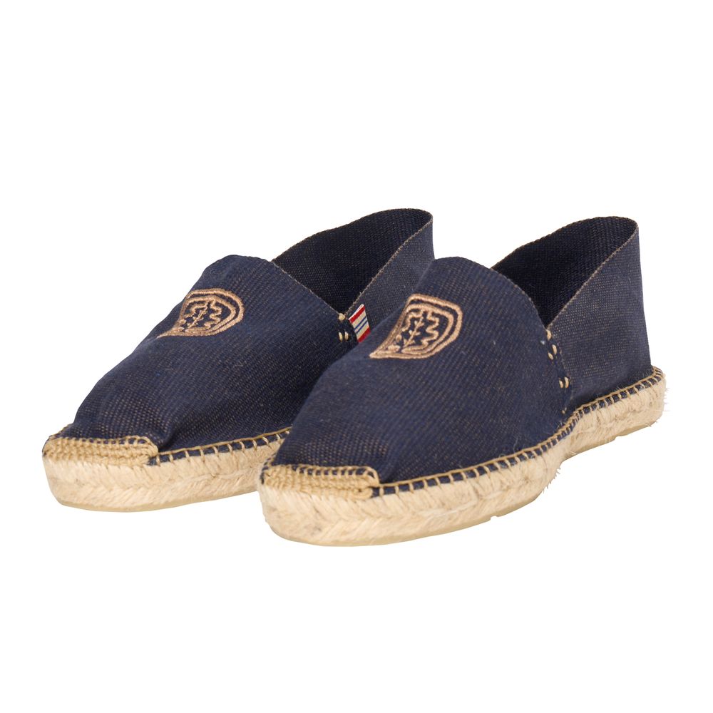 Ines De La Fressange Espadrilles Francine En Coton Marine