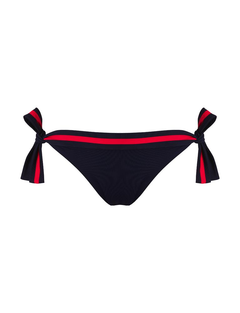 Ines De La Fressange Flamme, Bas De Maillot De Bain Femme Mini, Bleu Marine, Ines X Vilebrequin
