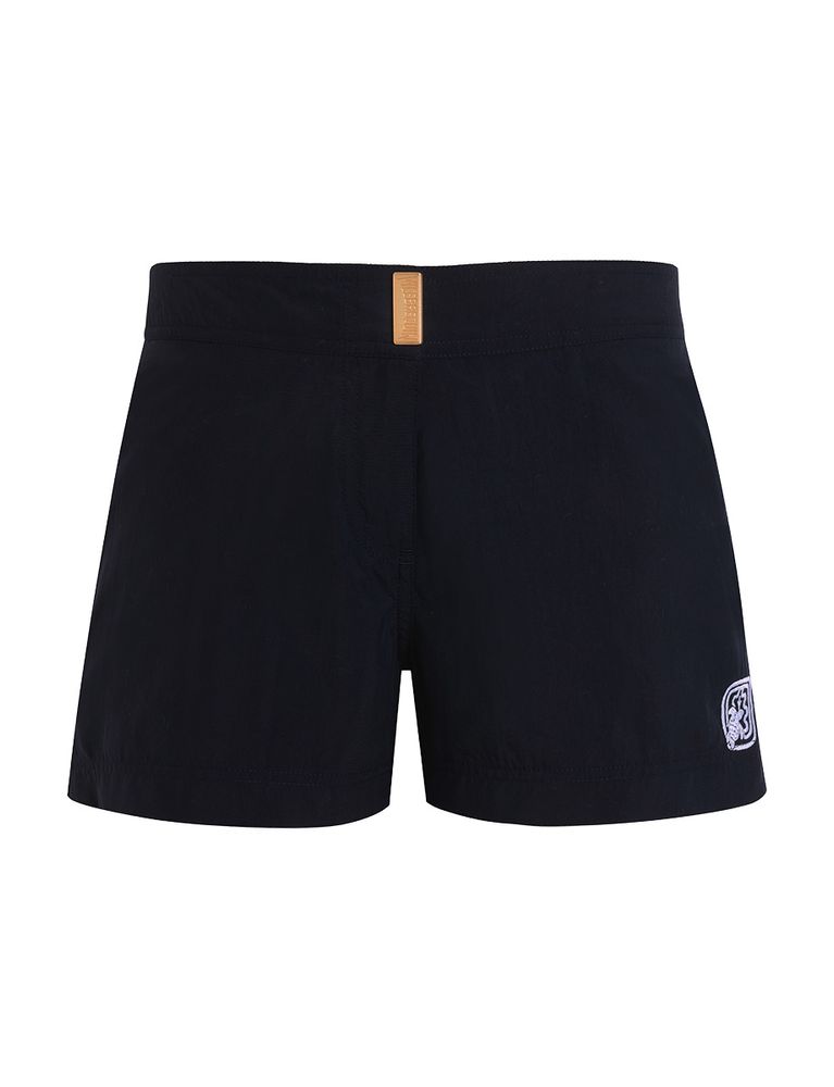 Ines De La Fressange Finess, Short Stretch Femme, Ines X Vilebrequin In Black