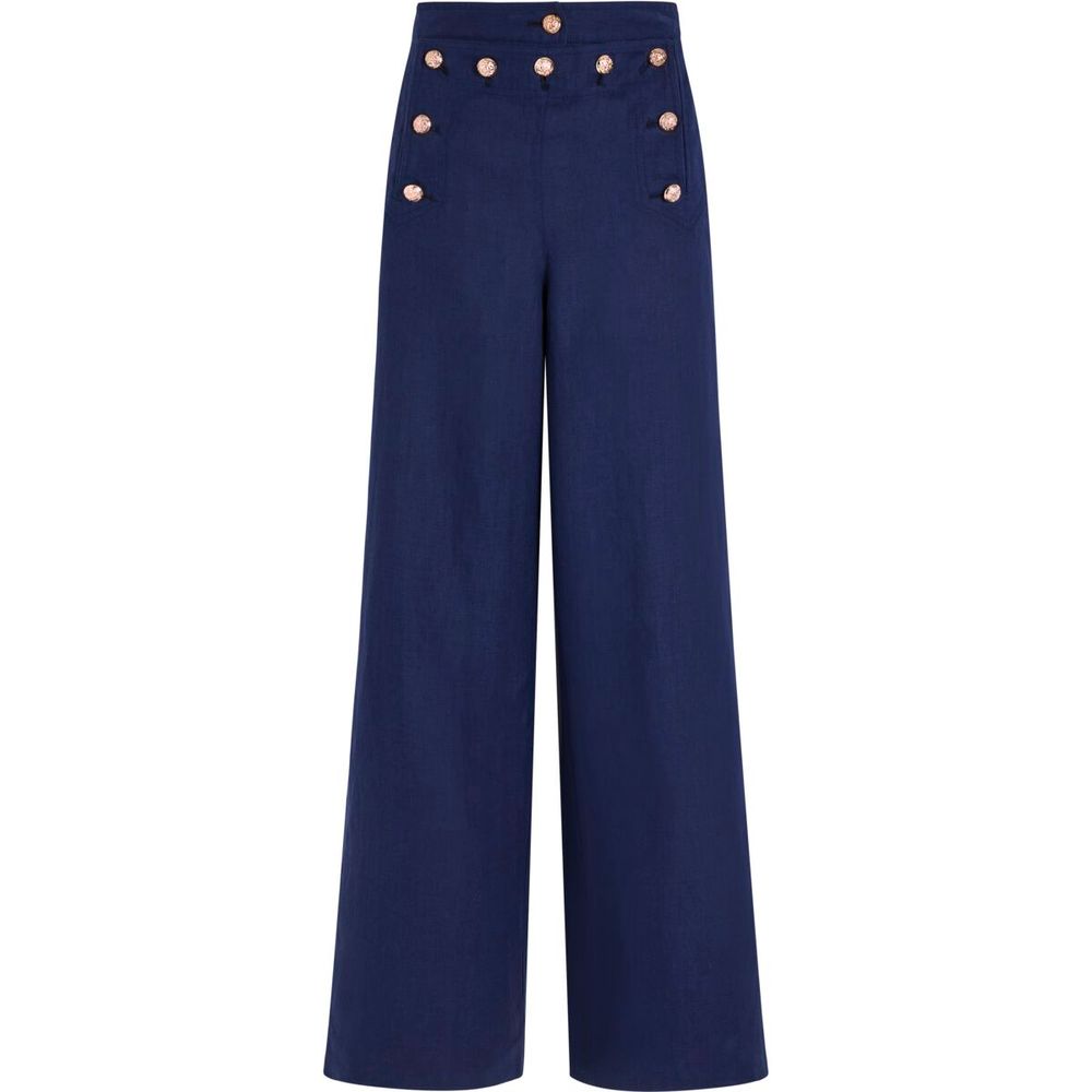 Ines De La Fressange Pantalon D'été Liris En Lin, Ines X Vilebrequin