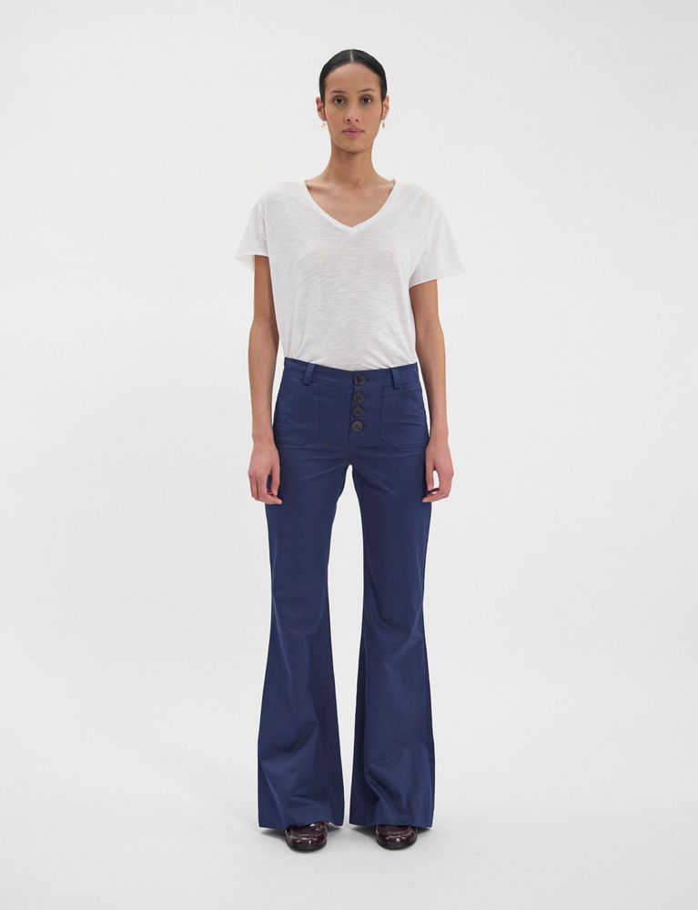 Pantalon Charlotte bleu marine 340$