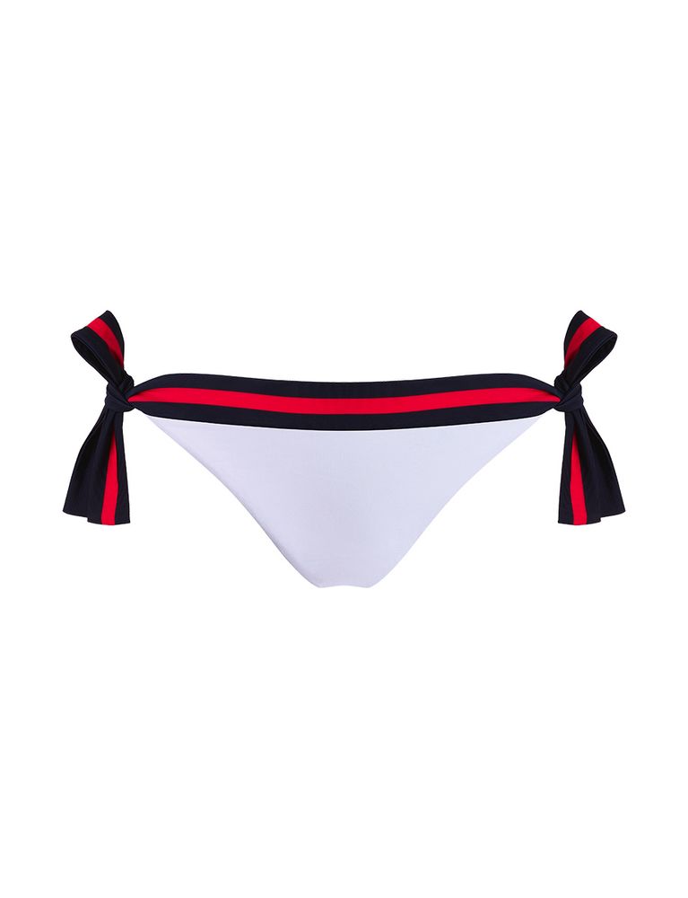 Ines De La Fressange Flamme, Bas De Maillot De Bain Femme Mini, Blanc, Ines X Vilebrequin