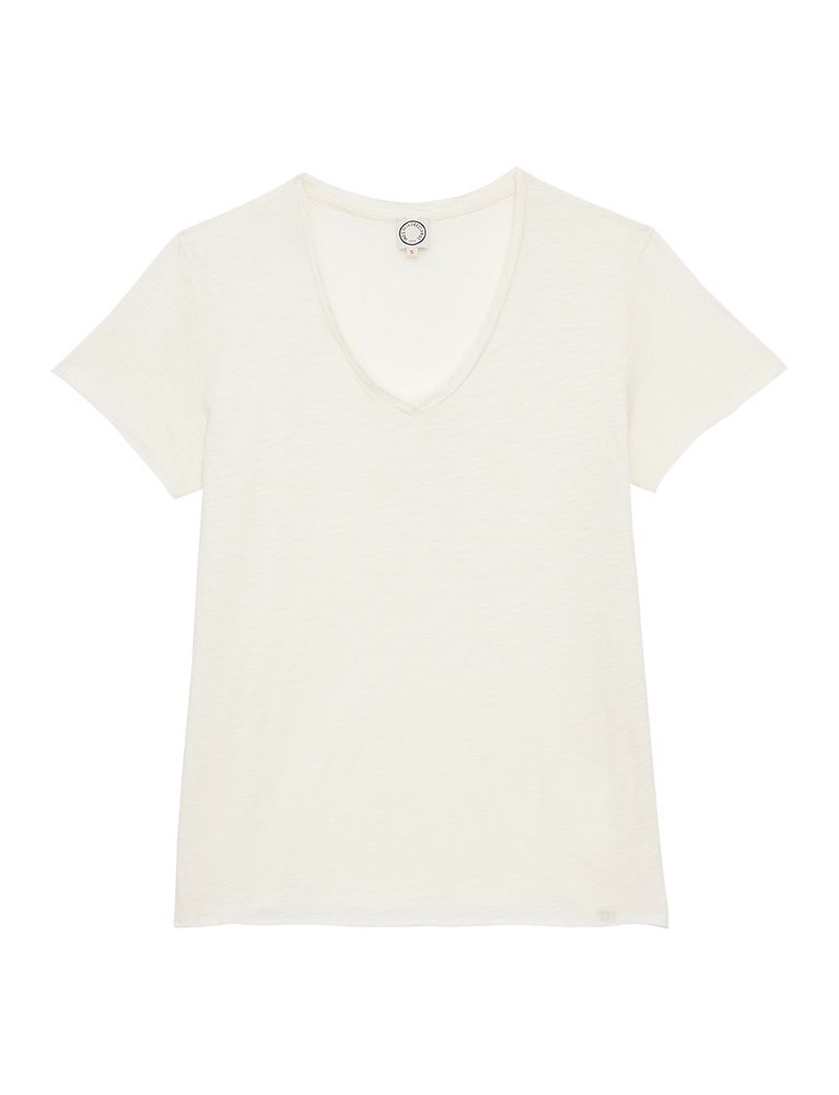 Ines De La Fressange Tee Shirt Katalina In White