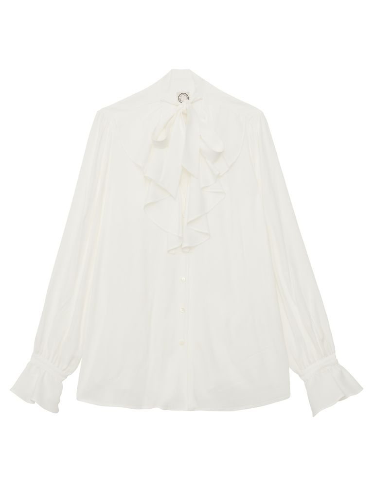 Ines De La Fressange Chemise Clara Blanche