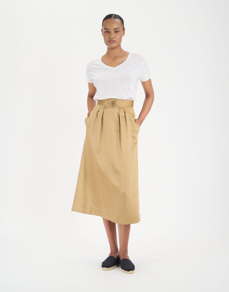 Jupe Maud marron 160 €
