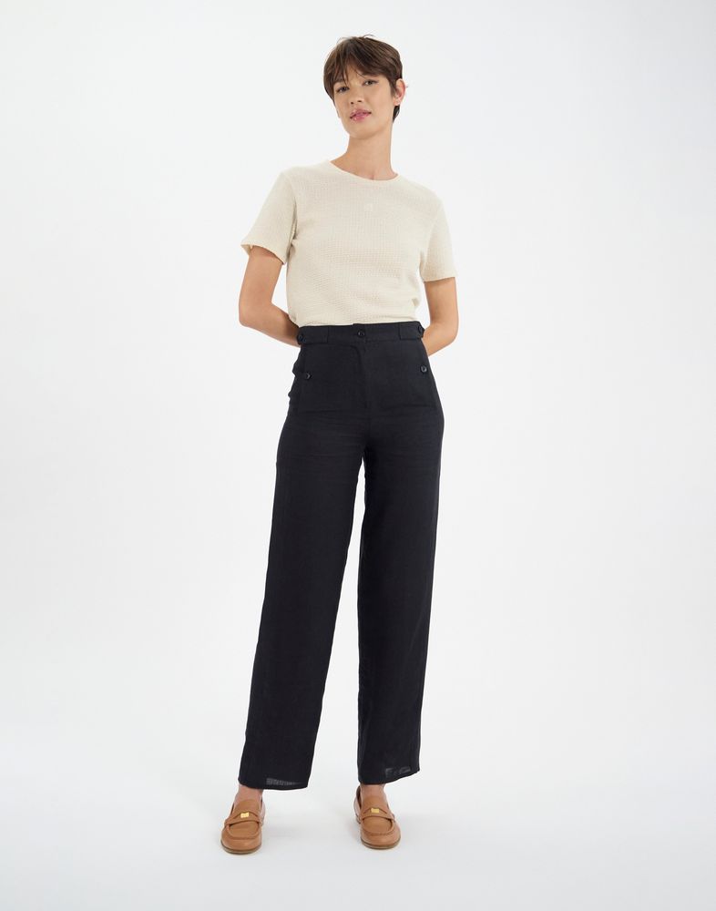 Pantalon Piotr noir 175 €