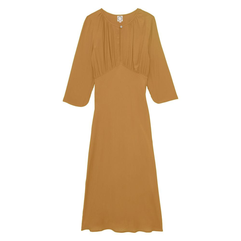 Ines De La Fressange Robe Natalia  Camel