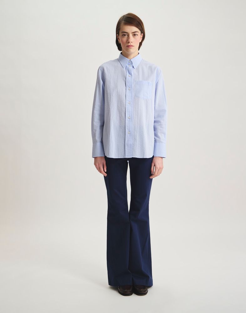Chemise Maureen bleue 110 €