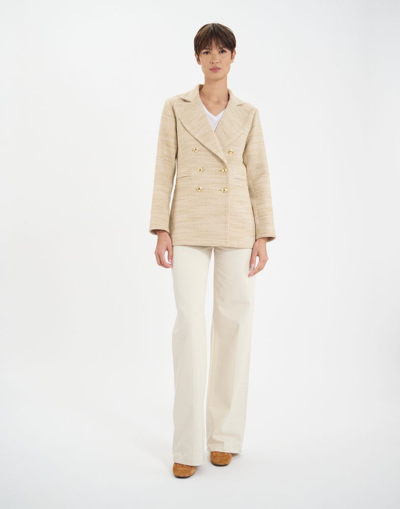 Veste Bart en coton mlang sable 540$