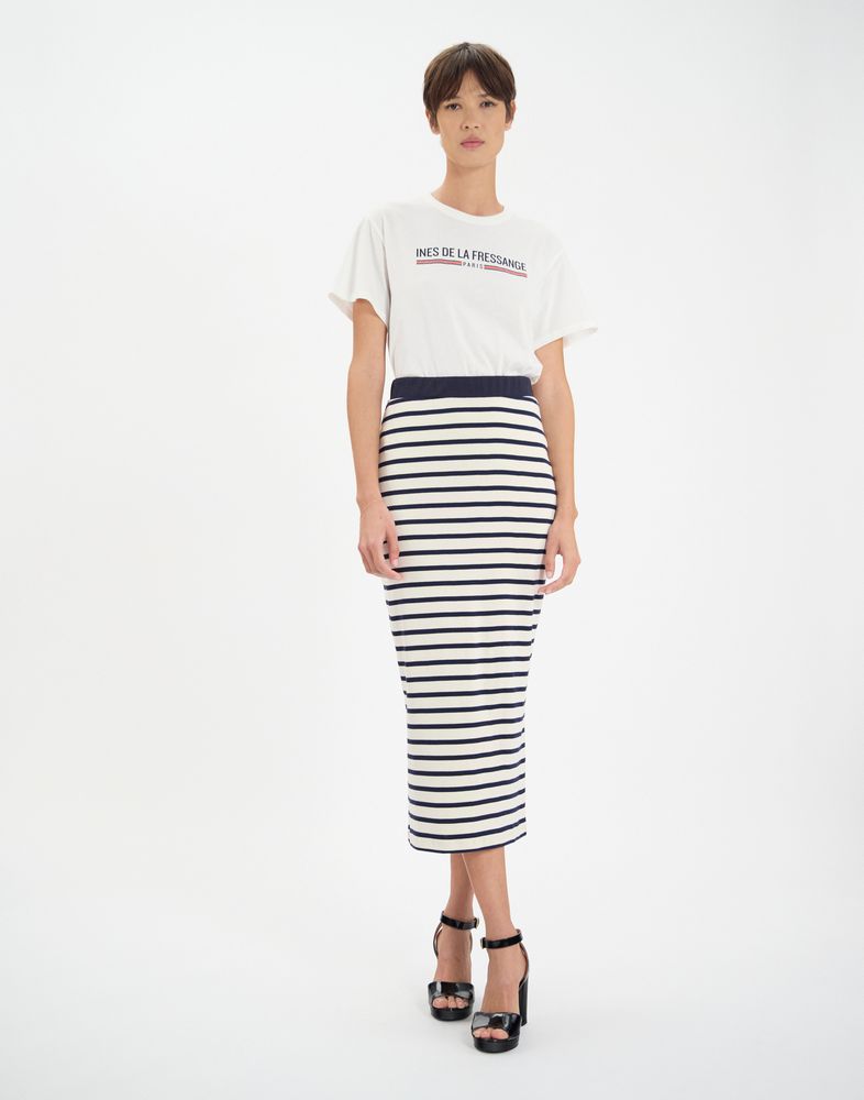 Jupe Blandine bleu marine 120 €