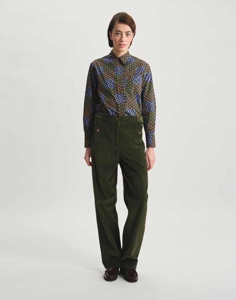 Pantalon pinces Piotr en coton 160 €