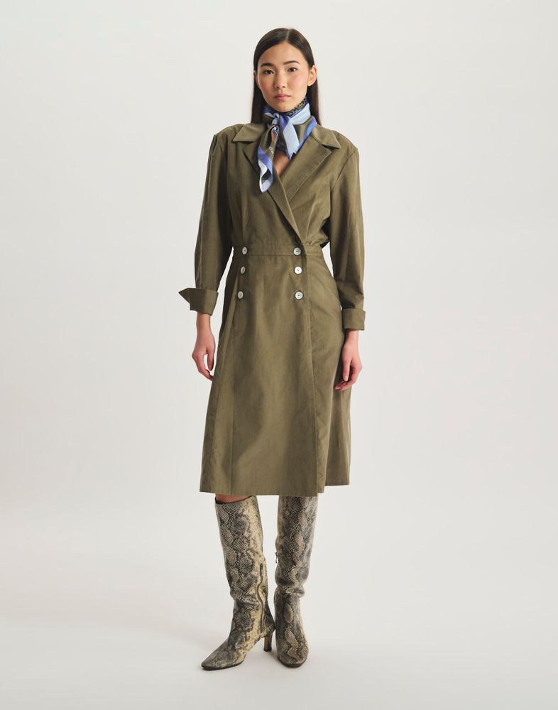 Robe portefeuille Namo en coton 198 €