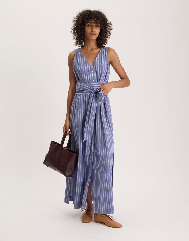 Robe Ambre raye 420$