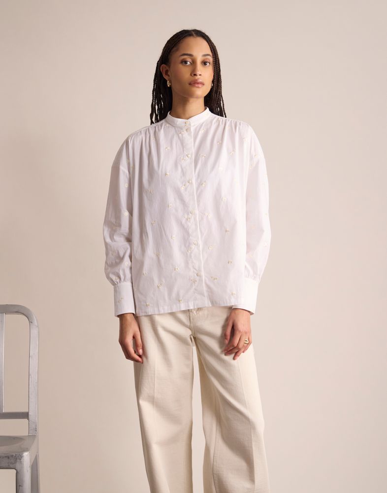 Chemise Adamo blanche 315 €